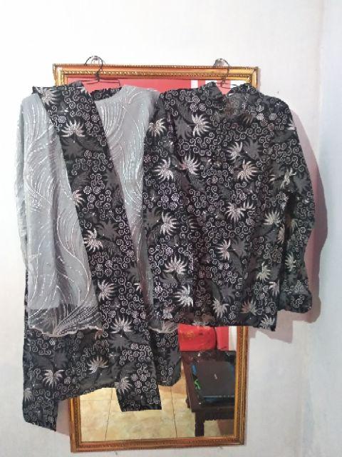 Wou Batik Couple Savana Ruffle Batik Couple Ori Ndoro Jowi Dnt Garansi Termurah - Bs117