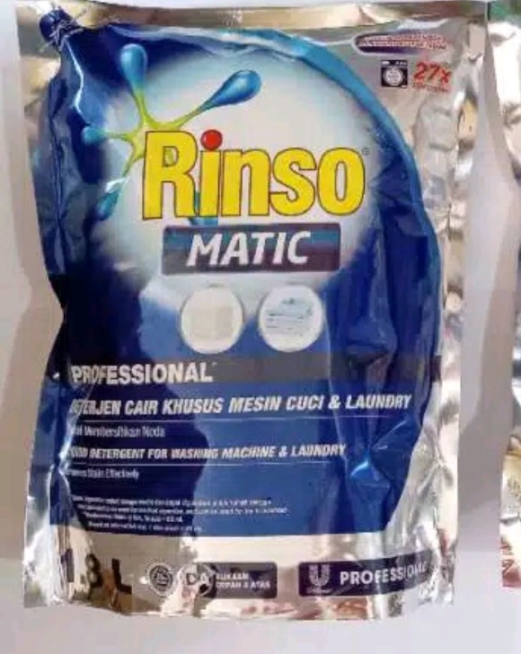 Rinso Matic Professional Deterjen Cair 1,8l/5l