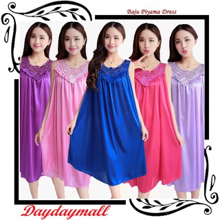 DD377 1KG 7PCS COD BAJU  PIYAMA DRESS Baju  Tidur  Dress 