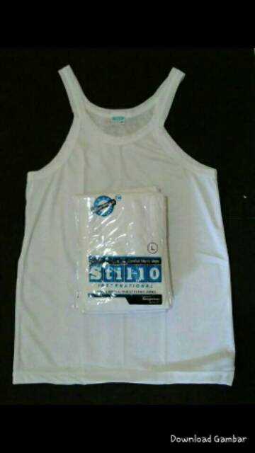 Singlet kaos dalam pria M , L , XL , 3L / LLL Stillo halus murah