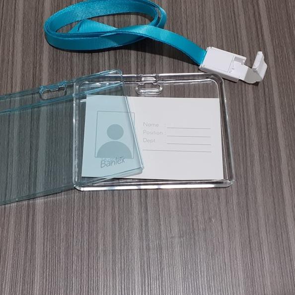 

Star 2.2 ID Card Holder Transparent Landscape + Lanyard Bantex 8867 |Stock terbaru!!!|Termurah|Diskon Besar!!!!!