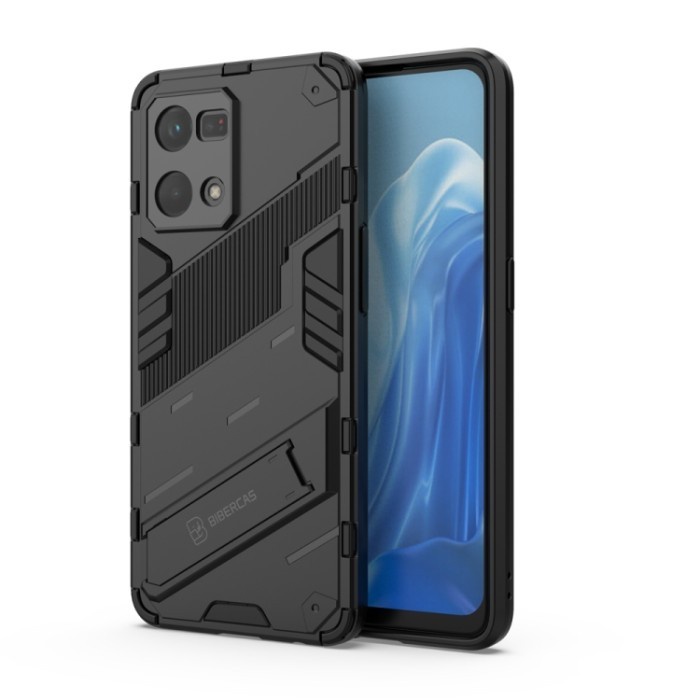 Jual OPPO RENO 7 5G / 7 4G ARMOR STANDING CASE BIBERCAS Indonesia