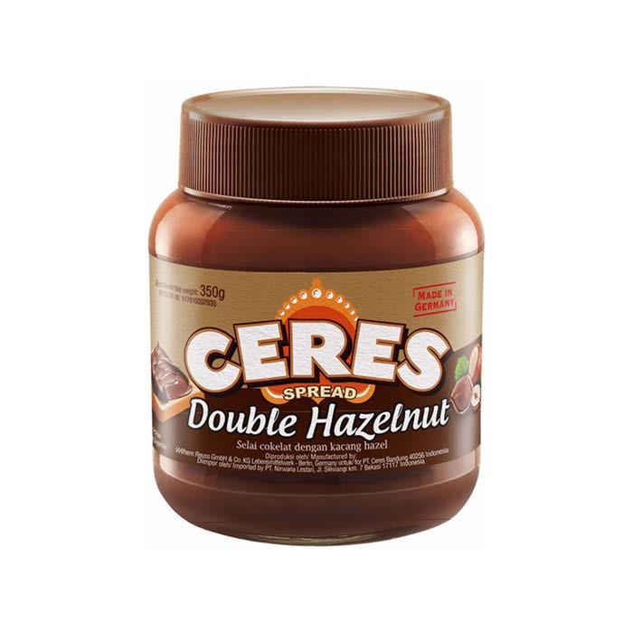 

Ceres Choco Spread Double Hazelnut 350gr