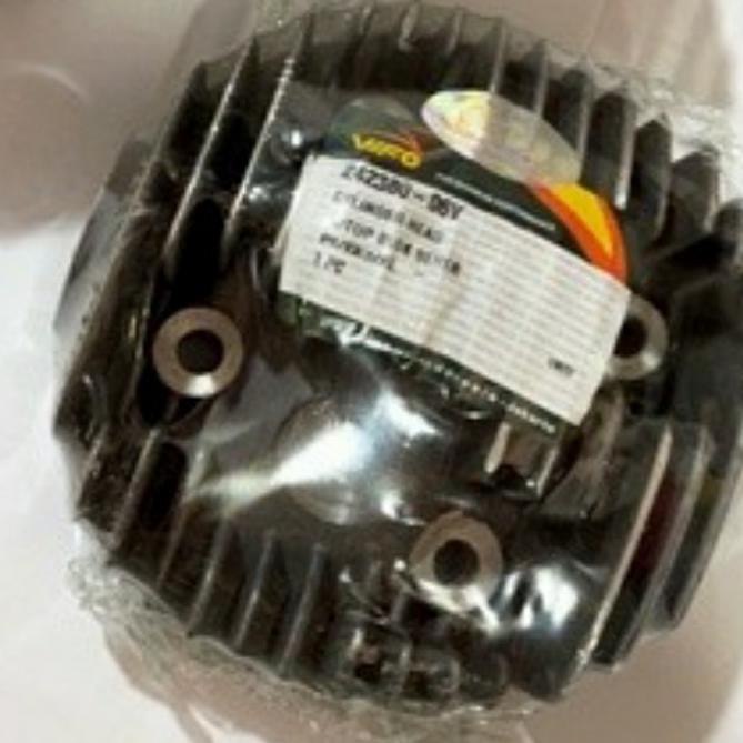 ORIGINAL - Cylinder Head Vespa Exclusive Excel Vifo Silinder Head Tutup Blok Kop