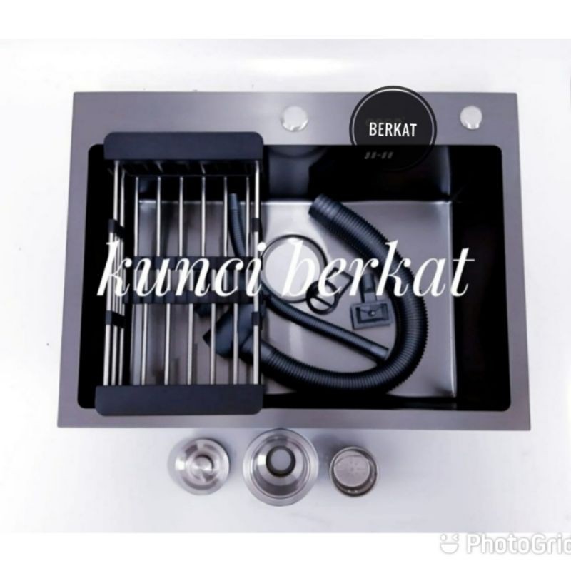 Kitchen sink Black 5040/Bak Cuci Piring Hitam/Sus 304