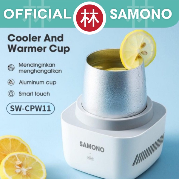 SAMONO SW-CPW11 Smart Electric Cooler and Warmer Cup Multifungsi