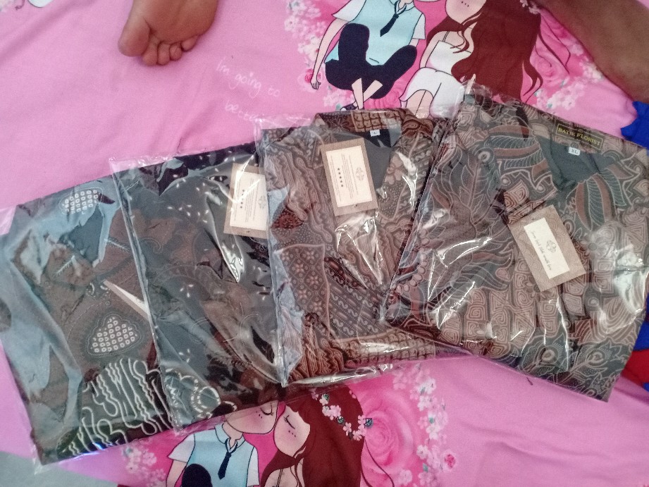 Ardinata Kemeja Batik Pria Full Furing Bahan Katun Sragenan