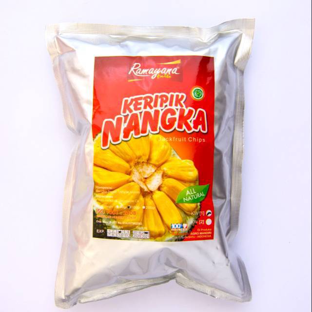 

Keripik / kripik buah Nangka Ramayana oleh-oleh khas Malang Ternikmat