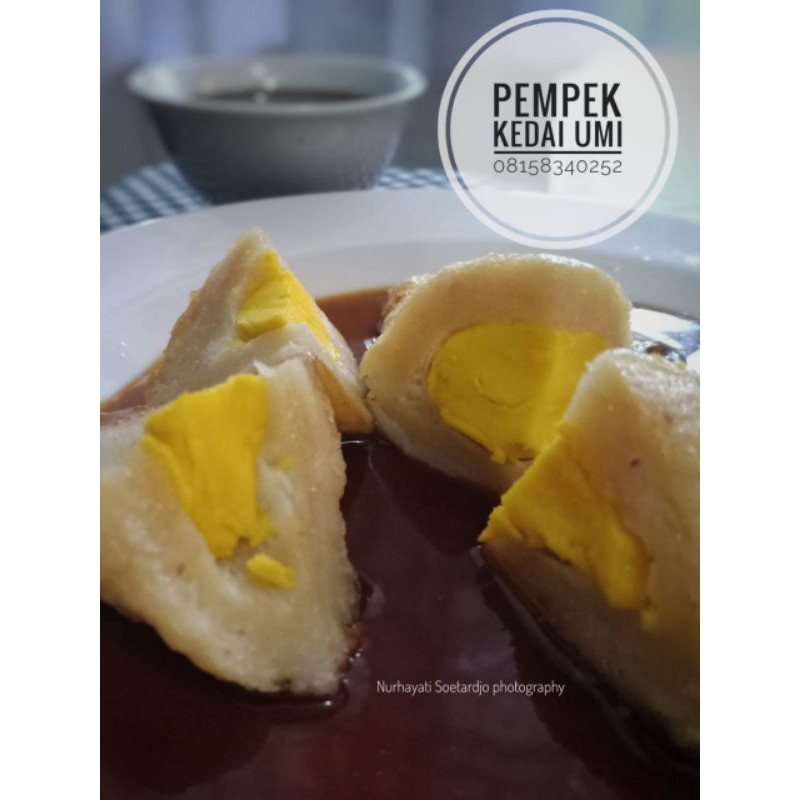 

pempek kapal selam jumbo | pempek Palembang | pempek ikan | DI GORENG