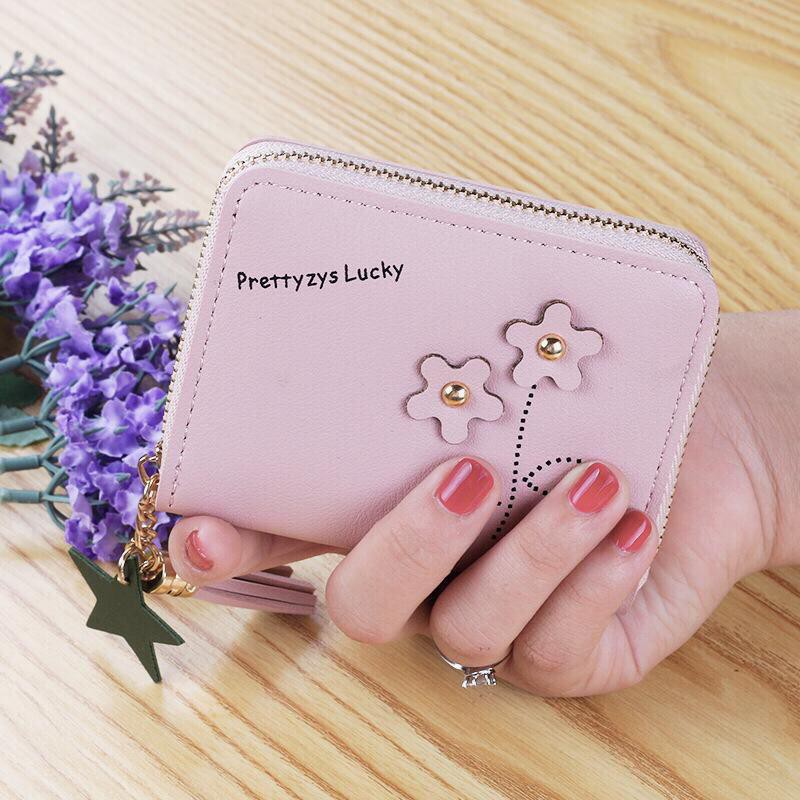 (COD) DOMPET WANITA  KOREAN FASHION TRENDY FASHION WALLET MALL SHOPPING