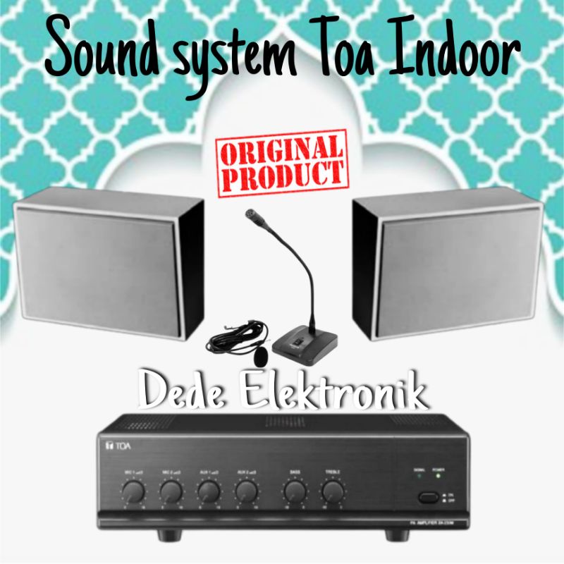 PAKET SPEAKER TOA DALAM RUANGAN/SPEAKER TOA INDOOR