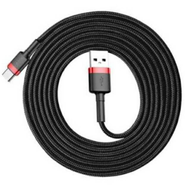 CABLE BASEUS CAFULE USB TYPE C 2A 2M FAST CHARGING ORIGINAL BASEUS