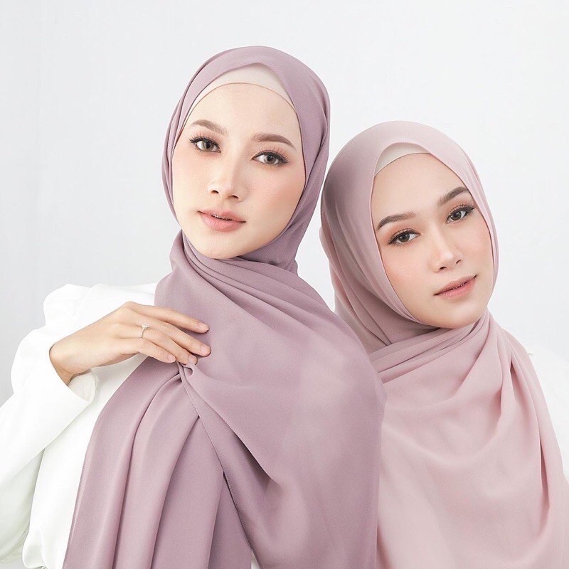 kerudung hijab pashmina ceruty baby doll ternurah