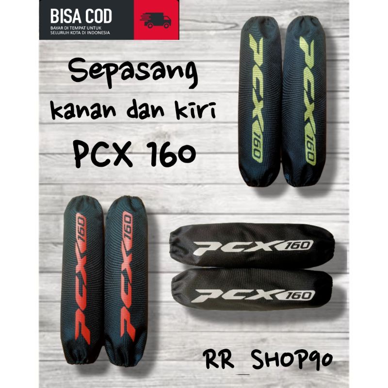 SARUNG SHOCK BREAKER/COVER SHOCK BREAKER SHOCK MOTOR SEPASANG (kanan dan kiri) PCX 160/ADV