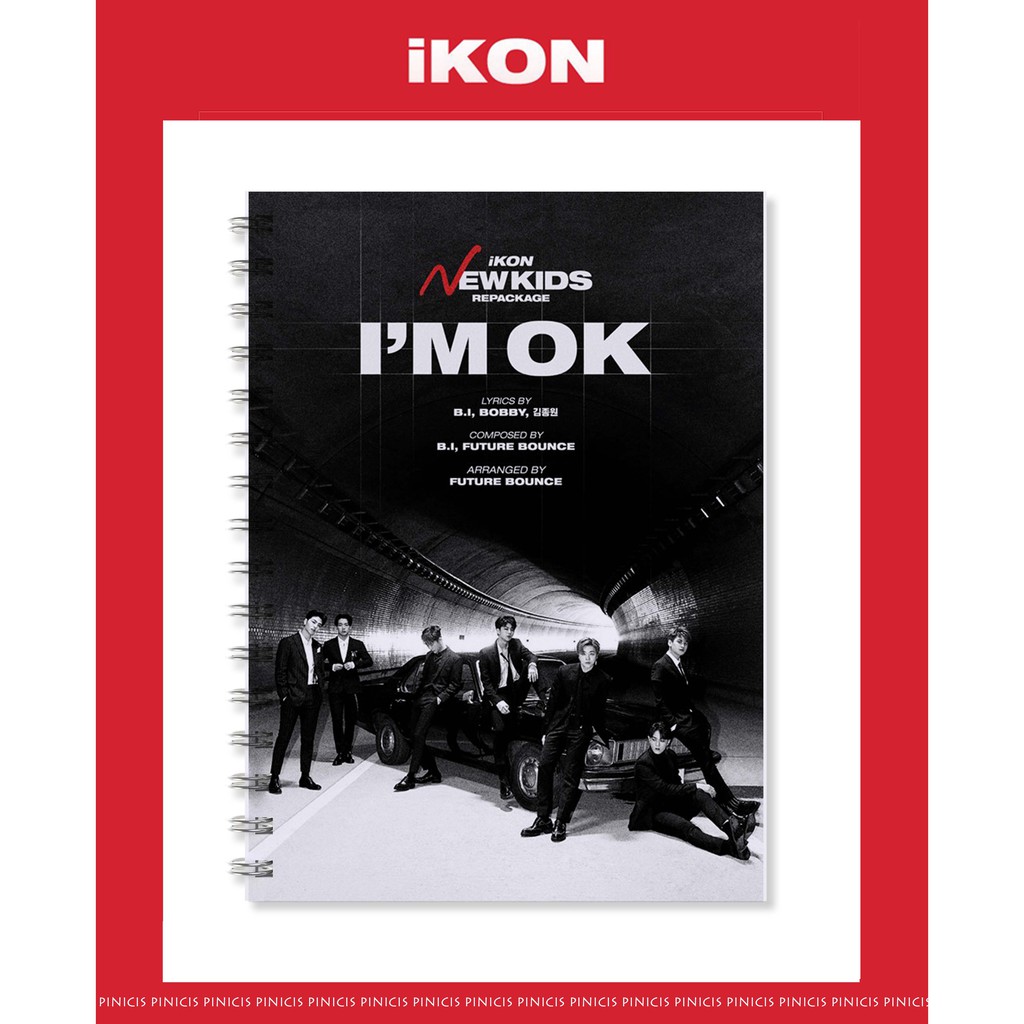 

notebook kpop ikon