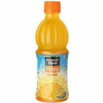 

Minute Maid Pulpy Orange minuman JERUK ORANGE / GUAVA 300ml.