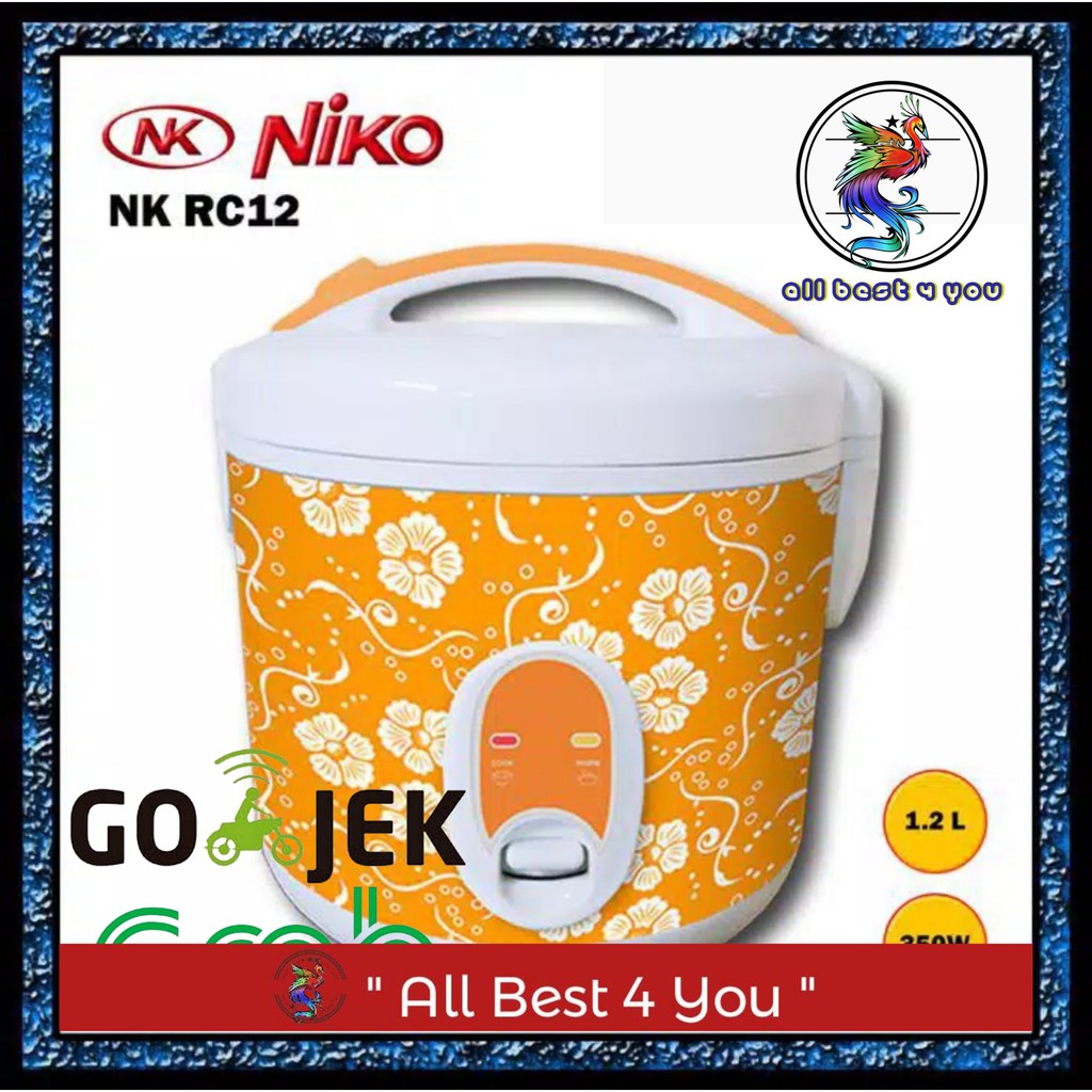 Magic com rice cooker Niko 1.2 Liter