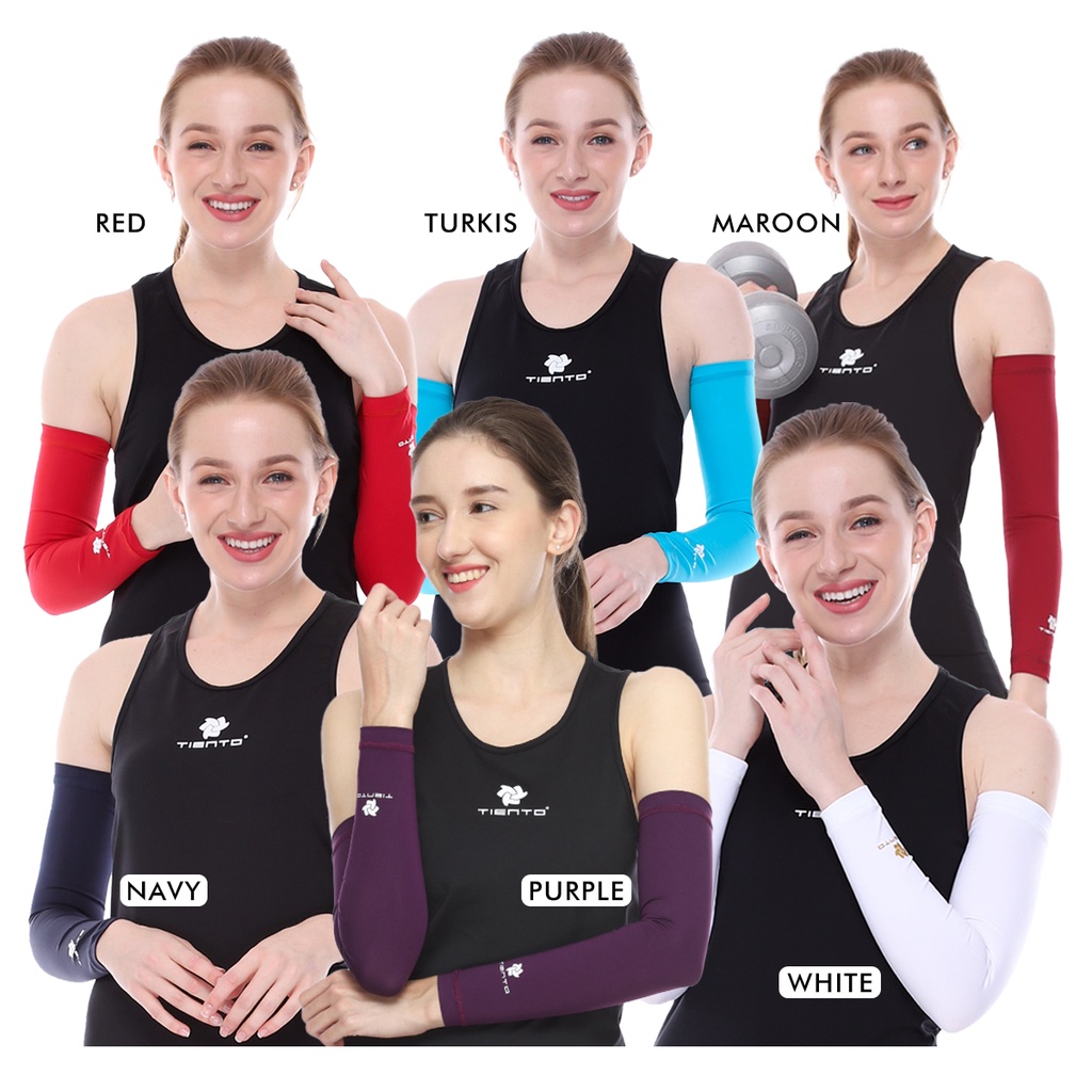 Jual Tiento Hand Sleeve Arm Sleeve Manset Tangan Baselayer Lengan
