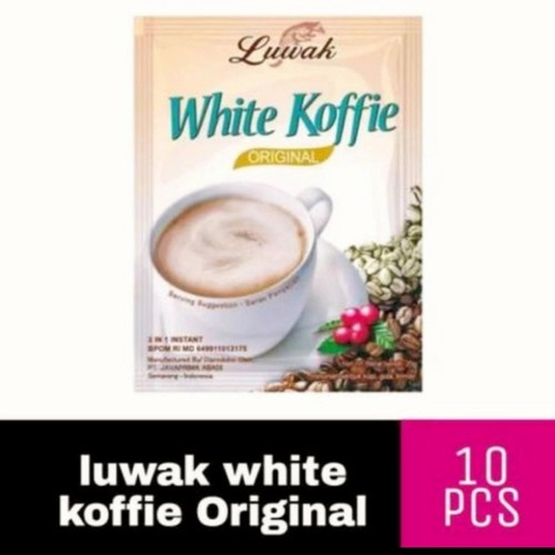 

[ 1 Renceng ] LUWAK WHITE KOFFIE ORIGINAL 20g