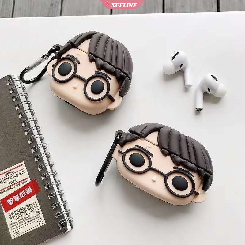 Casing Soft Case Silikon Motif Kartun Harry Potter Untuk Airpods 1 / 2 Pro