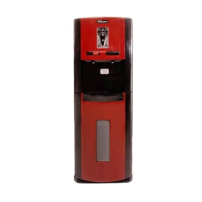 MIYAKO DISPENSER TINGGI GALON BAWAH WDP 200 HOT N NORMAL MERAH GARANSI RESMI