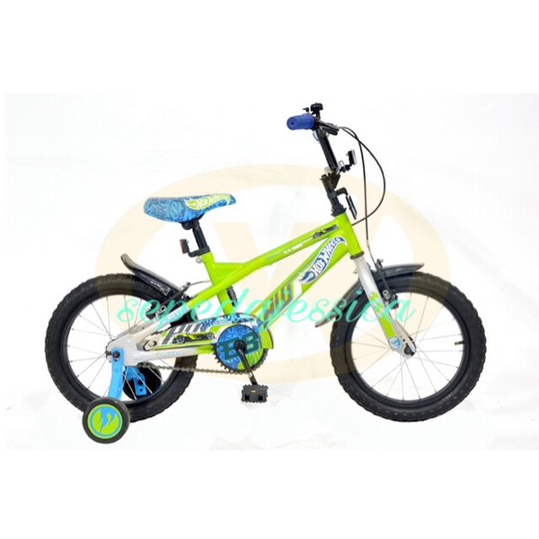 Sepeda Anak BMX 16" Wimcycle Mobil Hot Wheels