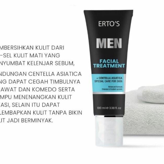 ✳ Ertos Facial Treatment Erto's - men ●