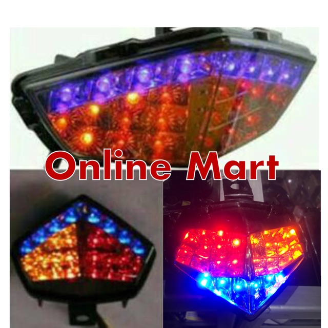 Lampu stop new vixion lightning advance NVL NVA stop led plus sen