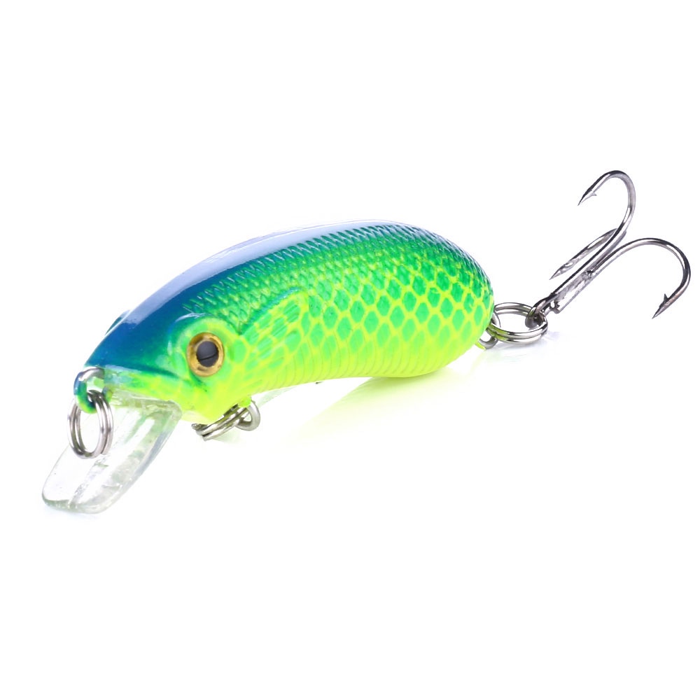 HENGJIA 10pcs Sinking Fishing Lure 5CM 6.8G Lifelike Hard Bait For Fishing Wobblers Hard Crankbait Bass Carp Fishing Tackle