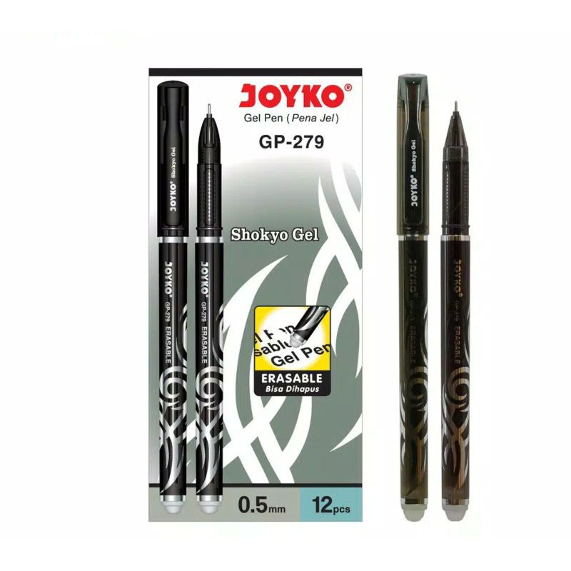 

PULPEN GEL BISA DIHAPUS SHOKYO JOYKO GP- 279 - 1 LUSIN