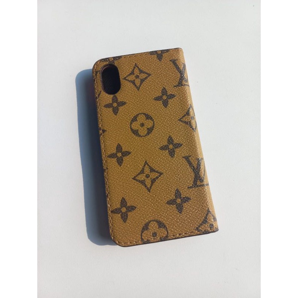 Leather Monogram Reverse Case