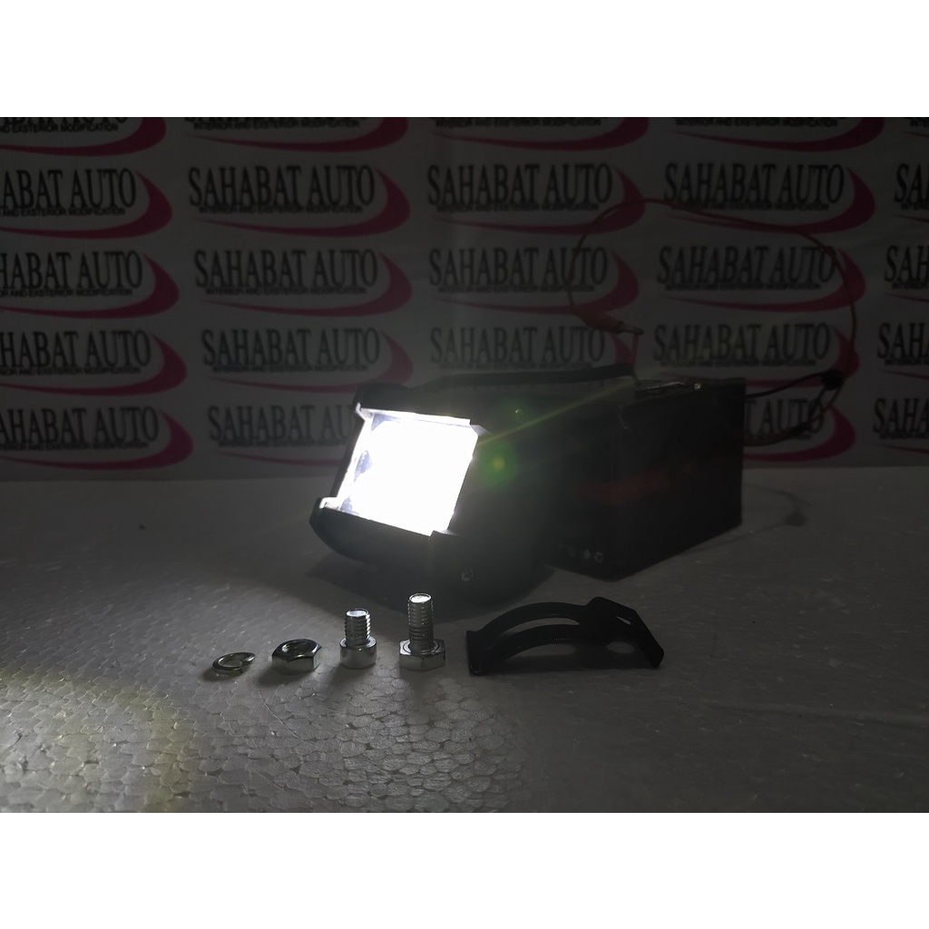 LAMPU TEMBAK 18Watt LAMPU SOROT WORKLIGHT LED CREE 6 MATA SIZE BESAR