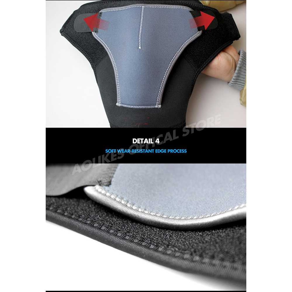 Shoulder Support Brace Guard Wrap Belt Fitness / Penyangga Penopang Penahan Bahu Tangan Kanan Kiri Cedera Patah Tulang Bungkuk Pasca Operasi Shoulder Olahraga Pria Wanita / Deker Pelindung Bahu Tangan Cedera Olahraga Kanan Bulutangkis Gym Futsal Lp Ninja