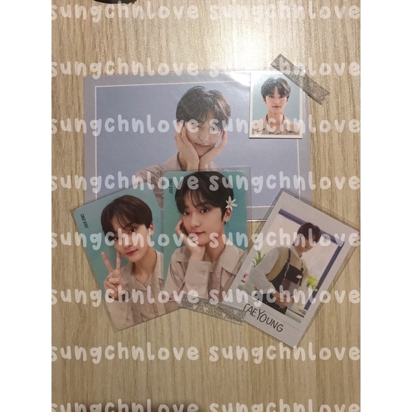 pc photocard id pola barista taeyoung cravity season greeting sg 2021