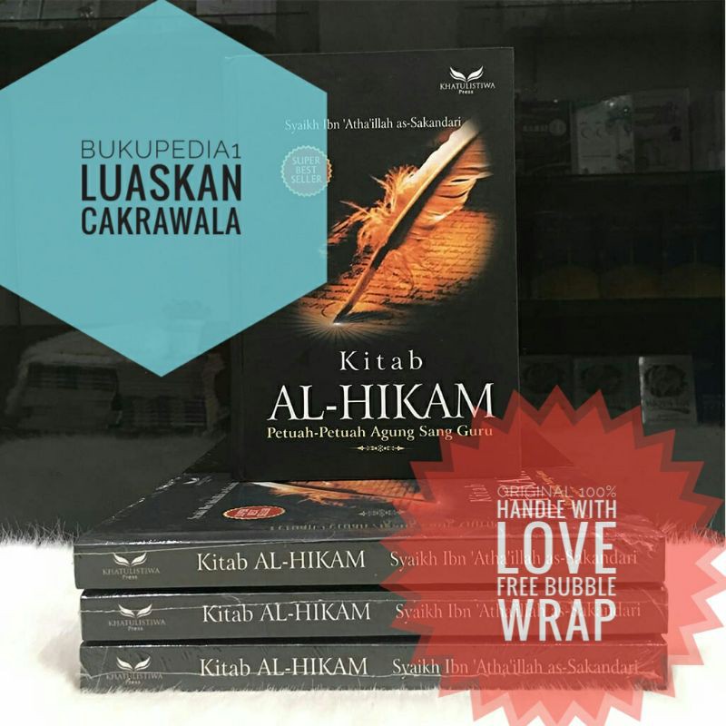 Promo Kitab Al-Hikam Original Khatulistiwa