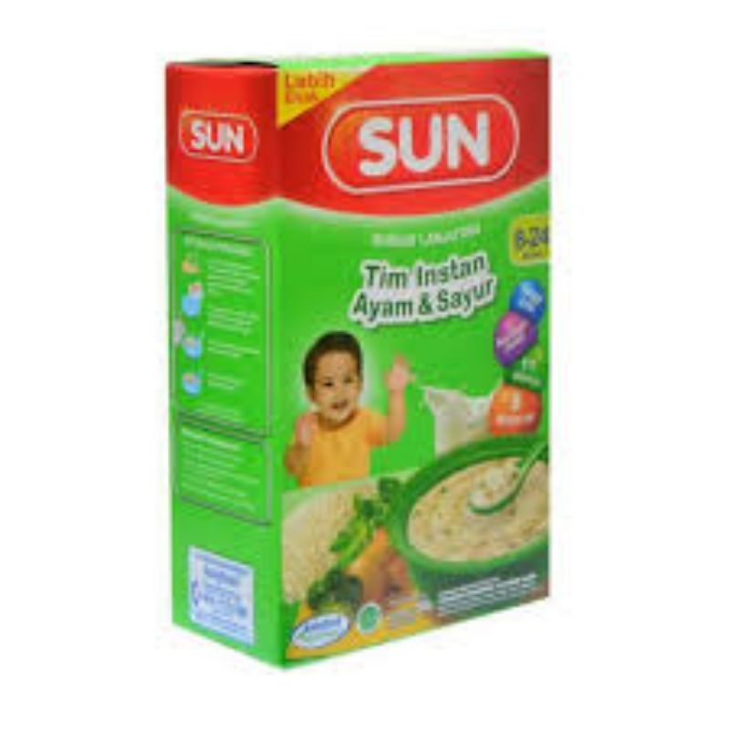 Sun Bubur Tim Instan 8+ Ayam & Sayur 100G
