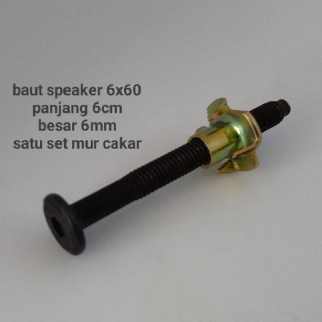 BAUT SPEAKER MUR CAKAR 6X60 6CM JCBC MUR CAKAR
