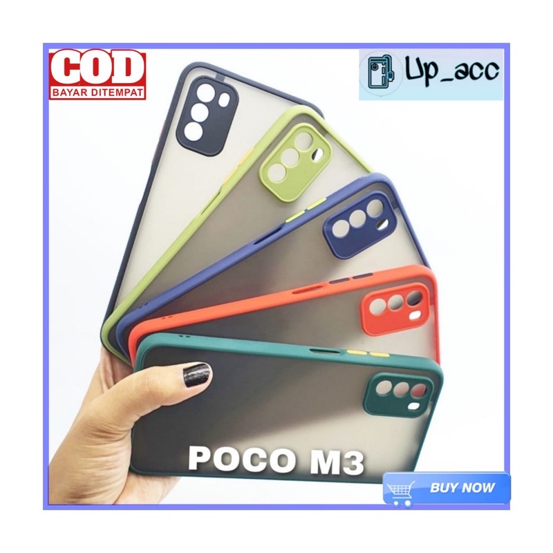 POCOPHONE POCO F4 5G / POCO F4 GT / POCO M4 PRO 4G / POCO X3 / POCO M3 / 9C / MY CHOICE Case SQUARE Bumper Candy Lens CAMERA Protector Hard