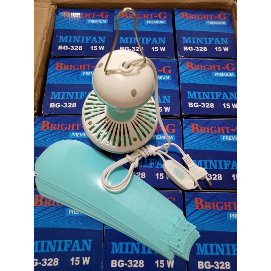 Kipas Angin Gantung 4 Baling 15 Watt / Helifan Bright-G 15 W BG-328