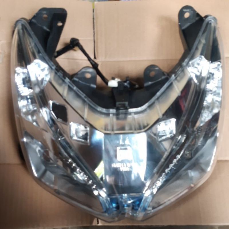 lampu depan esi replektor lampu depan set vario 110 led vario 110 esp led soket 3 original