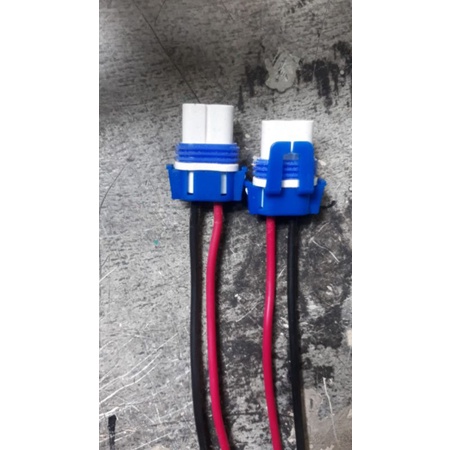 Soket Lampu HB3 Bahan Keramik [Anti Panas] Kabel Murni Tembaga