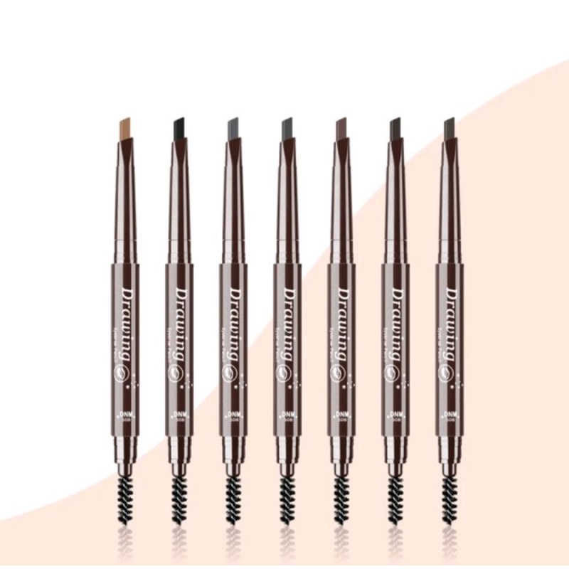 pensil alis putar waterproff tahan air DNM EYEBROW DRAWING