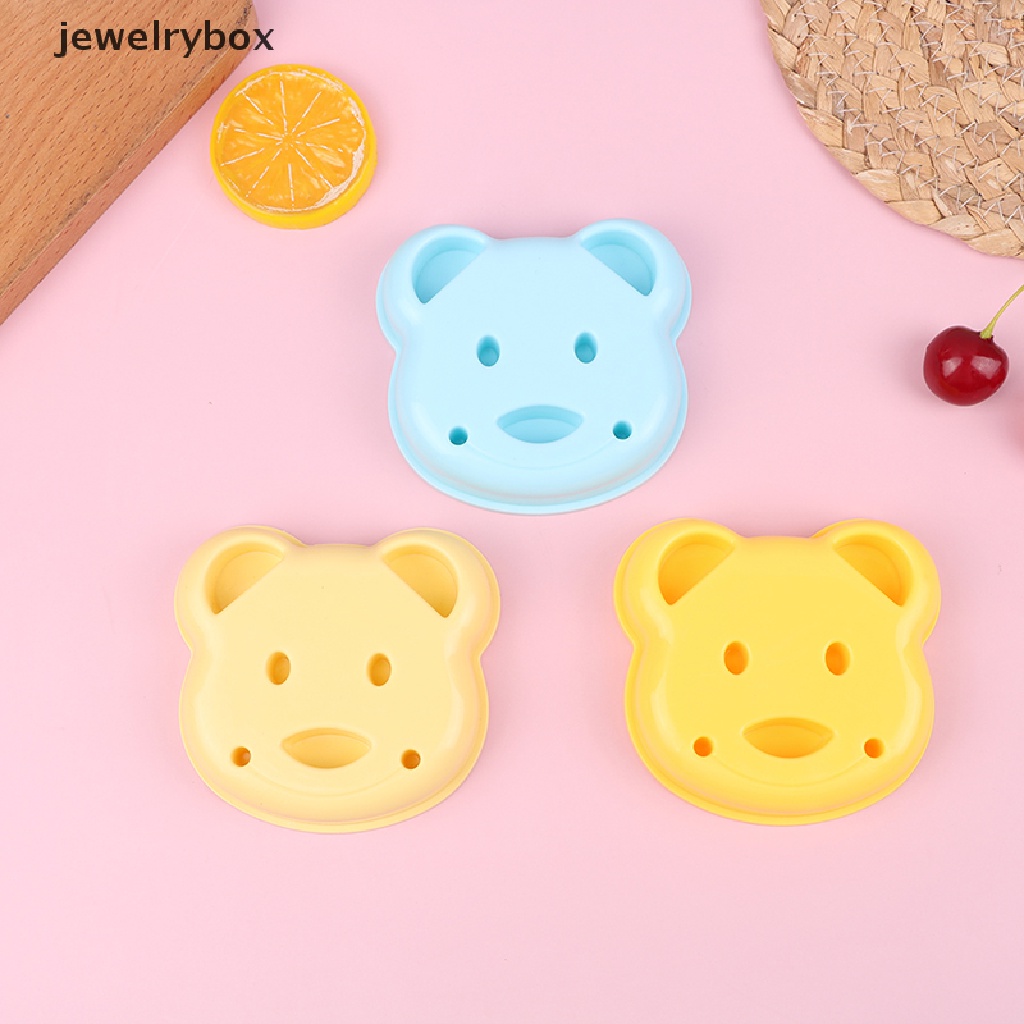 (jewelrybox) Cetakan Kue / Roti / Sandwich / Cookies Bentuk Beruang Kartun