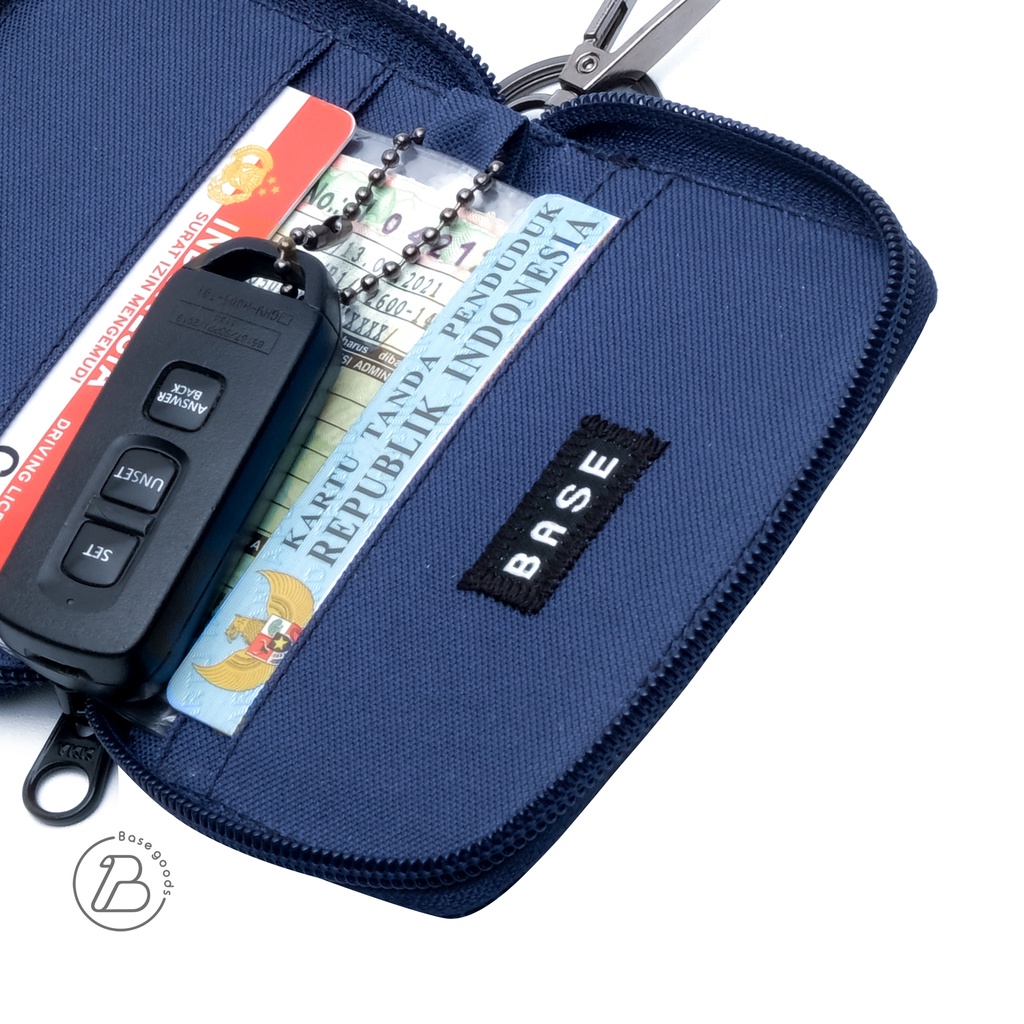 Dompet STNK Motor Mobil Kartu SIM eToll Gantungan Kunci Keyless Smartkey - BDSS106