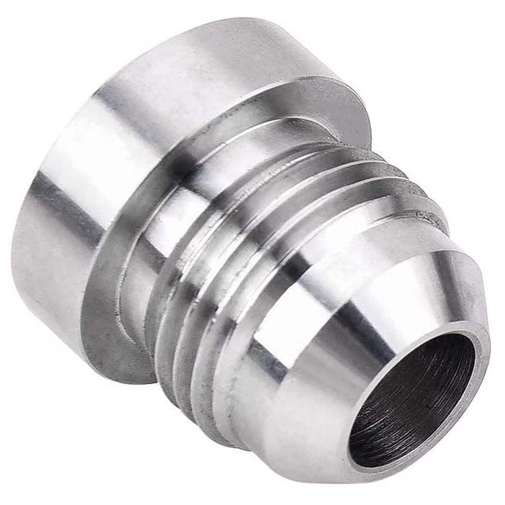 Lanfy Fitting Bulat Base Silver AN10 Aluminium Weld Bung Nitrous Hose Fitting