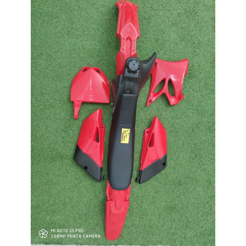 Body Kit Set Trail YZ85 New Merah