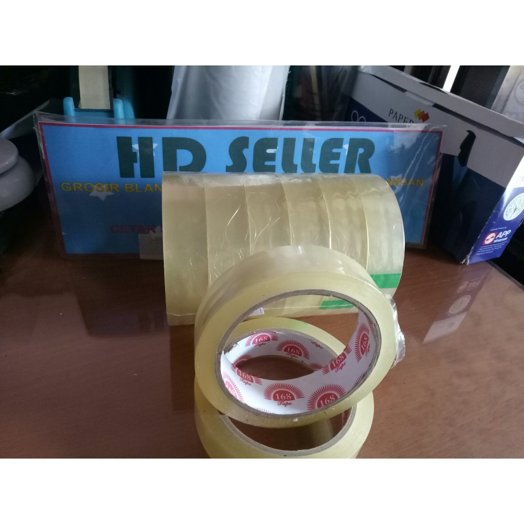 

ISOLASI BENING LAKBAN 1 INCI 168 TAPE