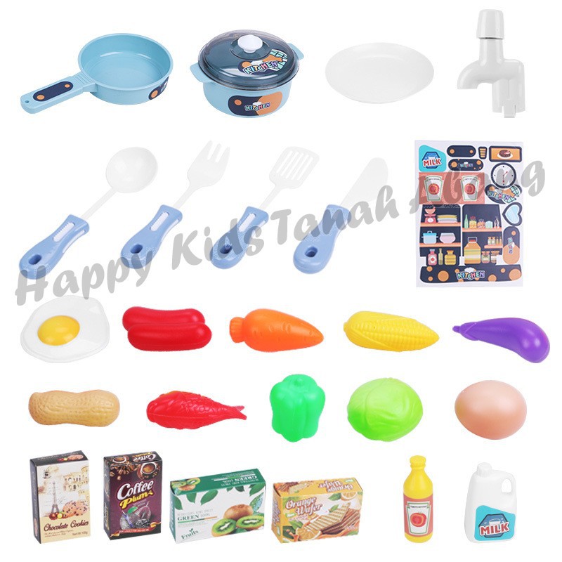 MAINAN ANAK PEREMPUAN / MAINAN DAPUR ANAK / KITCHEN SET ANAK / MAINAN MASAK-MASAKAN
