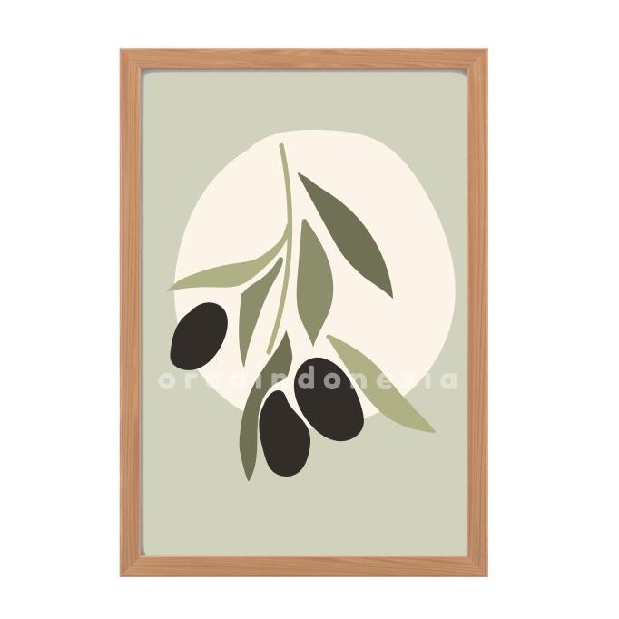 

Paint By Number Kit [Pastel Green] - Orca Indonesia - Kanvas 20 x 30 c