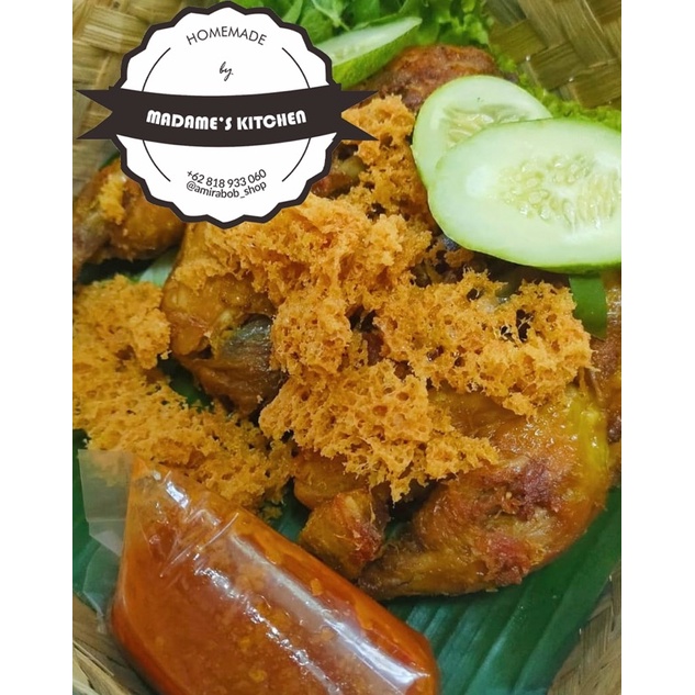 

ayam bakar ayam kremes hampers 1 ekor plus sambel dan lalap